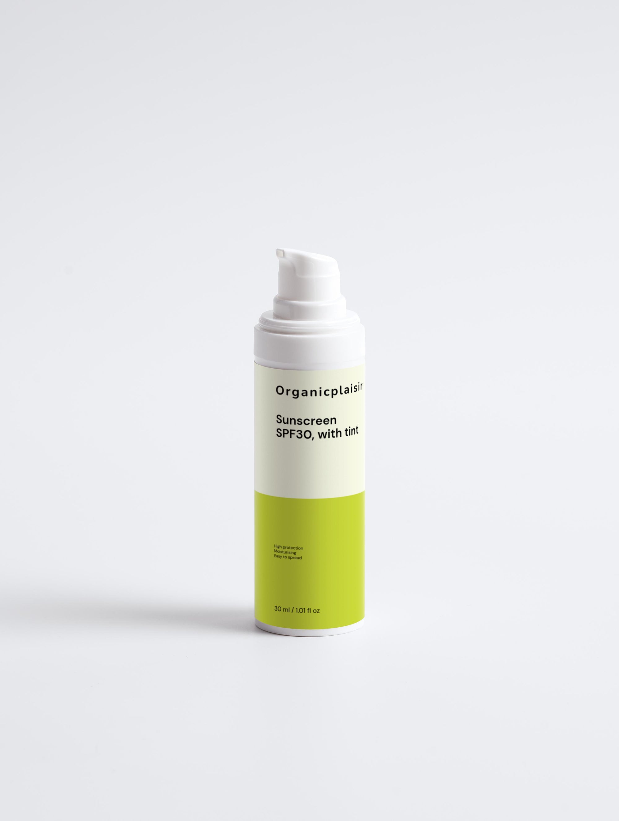 Sunscreen SPF30, with tint