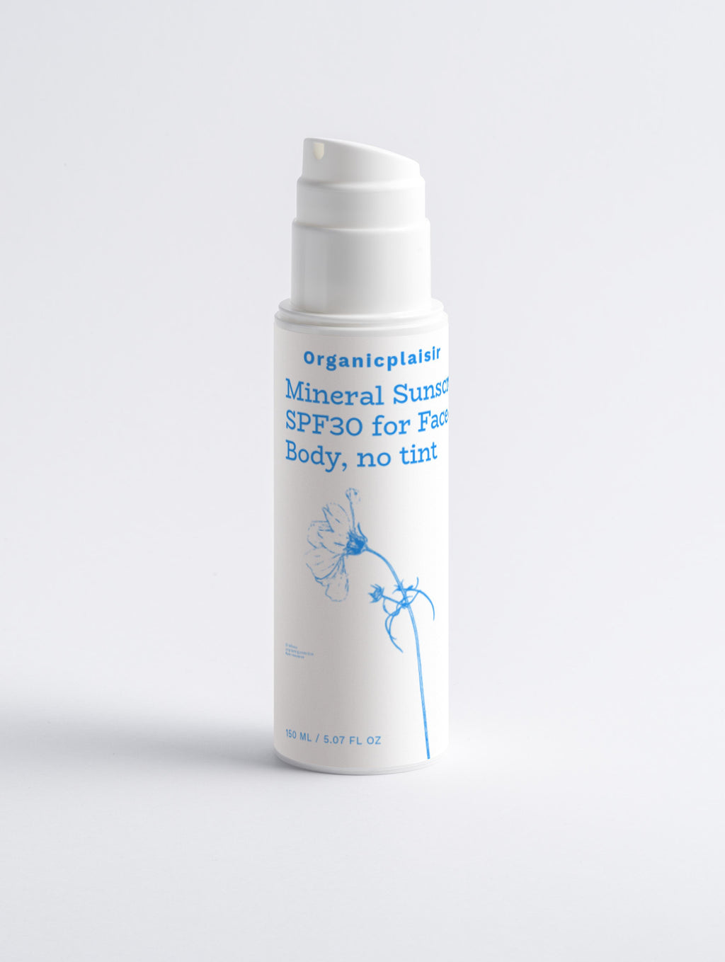 Mineral Sunscreen SPF30 for Face & Body, no tint